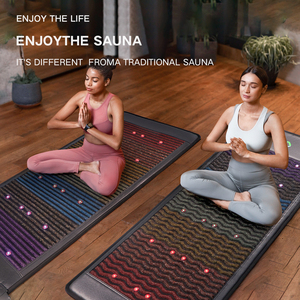 Factory Direct PEMF Therapy Mat Photon Light Pain Relief Far Infrared Charkra Mattress <strong>Jade</strong> Amethyst Heating Yoga Mat - Product Image 5