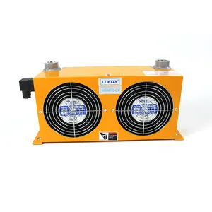 O óleo hidráulico do AH0608TL-CA Double Fans/refrigerador do vento para a máquina do CNC