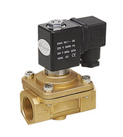 Válvula Solenoide de Acción Directa de 2 Vías PU220-04 G1, Arranque a Cero Presión, Cuerpo de Latón, IP65, para Control de Fluidos Industriales
