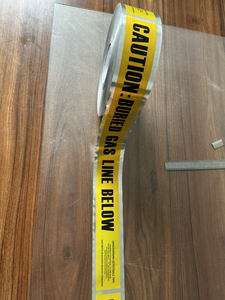 Cinta Autoadhesiva de Advertencia para Señalización de Pisos, Material Base de Película de PET y PVC Reciclable de Alta Viscosidad - Product Image 2