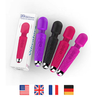 AIERSHA Bestseller Silikon Elektrischer AV-Vibrator Stabvibrator Klitoris-Stimulator Masturbations-Sexspielzeug für Frauen