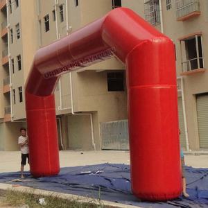 قوس سباق قابل للنفخ ذو تصميم مستطيل أحمر قابل للنفخ للرياضة من Orient - Product Image 4