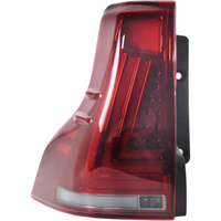 Mise à niveau complète led feu arrière feu arrière rearlamp arrière lumière avec dynamique pour TOYOTA land cruiser prado FJ150 queue lampe 2010-2020