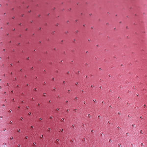 高品质 3D 鸵鸟皮纹理图案弹力 PVC 压花人造皮革卷材，适用于鞋类、沙发、工艺品、家居装饰 - Product Image 5