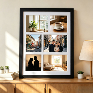 <span class=keywords><strong>Cadre</strong></span> <span class=keywords><strong>photo</strong></span> double face fait main pour empreintes de <span class=keywords><strong>bébé</strong></span>, idéal pour cadeaux de naissance - Vente en gros - Product Image 1