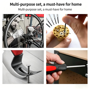 148 Piece Tool Set Chrome Vanadium Steel Socket Wrench Kit Home Maintenance Hand Tools 1/2 In Drive 6 Point - Product Image 3