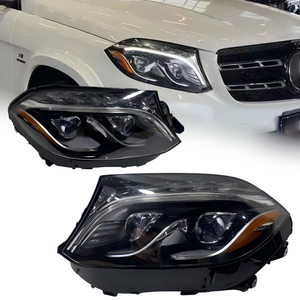 A1668202700 A1668202800 Faros Delanteros LED US Vision para Mercedes-Benz Clase GLS X166 2015 2016 2017 2018 2019 Accesorios de Iluminación para Automóviles - Product Image 1