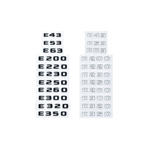 Nuevo logotipo modificado <span class=keywords><strong>de</strong></span> lujo para la insignia del maletero trasero AMG pegatina 0-9 ,A,B,C,D,E,S,G,L,V,T,<span class=keywords><strong>R</strong></span> números, pegatinas <span class=keywords><strong>de</strong></span> letras - Product Image 1