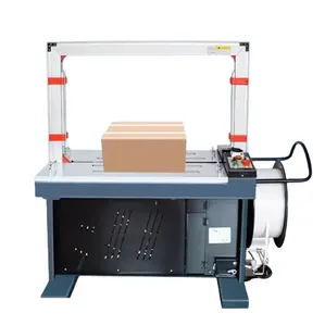 Máquina automática de flejado de PP para cajas de cartón, máquina de atado de cintas de PET, máquina flejadora de cartón