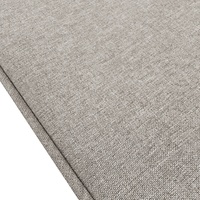 Housses de coussin de siège profond de patio Housse de coussins d'extérieur Ensemble de housses de coussin imperméables de remplacement
