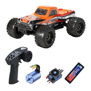VRX Racing RH1070 <span class=keywords><strong>MERAK</strong></span> 1/10 4WD Monster Truck RC Brushless 55KM/H Alta Velocità ESC Impermeabile Alimentazione LiPo 2S Bashing RTR - Product Image 6