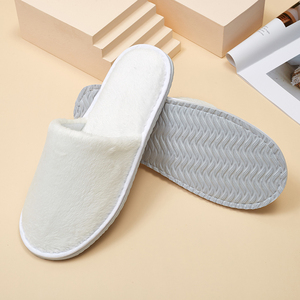 Tongs ouvertes médicales pantoufles pour hommes femmes lavable corail polaire confortable Spa Design personnalisé hôtel utiliser SharedHotel - Product Image 5