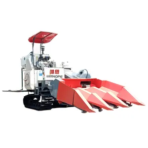 Kleine 4yz-3W 140hp Maquina Cosechadora De Mini Zelfrijdende Mais Combine Cornmaize Harvester Manual Para Tractor