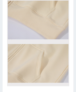 Sudaderas con Capucha para Hombre y Mujer, Color Sólido, Rojo, Negro, Gris, Rosa, Otoño Invierno, Ecológicas, de Poliéster/Algodón - Product Image 4