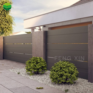 Pannello di recinzione retrattile per esterni in alluminio pannelli per la Privacy del forte balcone pannelli scherma cancelli a traliccio - Product Image 4