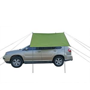 440 * 200cmAnti-uv Portable voiture côté auvent tente pare-soleil voile abri pour SUV voitures pluie <span class=keywords><strong>mouche</strong></span> voiture toit tente unique tente - Product Image 3