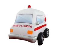 Costume d'Ambulance Gonflable pour la Publicité - Imperméable Durable Taille Personnalisée