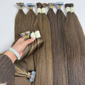 Extensiones de Cabello Remy con Cinta Adhesiva Pre-Adherida con Queratina, Liso Sedoso, Onda, Venta al Por Mayor, Pephair - Product Image 3