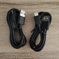 Carga rápida 5V 2A Tipo C Cable de carga USB a USB C 3ft 4ft 6ft 10ft Línea de datos con blindaje trenzado para teléfonos móviles Computadoras