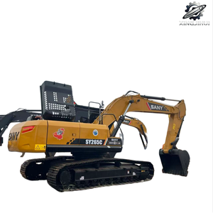 Excavadora de cadenas usada SANY 265, de segunda mano, marca original china, 26.5 toneladas, excavadora de cadenas de tamaño mediano, excavadora usada. - Product Image 1