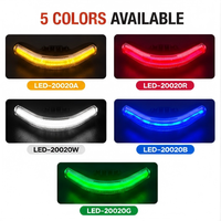 Feux stroboscopiques LED 12-24V ECE R65 R10, feux d'avertissement d'urgence avec 36 motifs clignotants pour camions, remorques, véhicules utilitaires