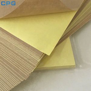 Papel Adhesivo Kraft Ecológico Resistente al Aceite de Primera Calidad, Rollo Jumbo de 80 g/m², Mate, Imprimible, Autoadhesivo, para Promociones - Product Image 3