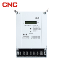 Meter Elektronik Tiga Fasa CNC DTS726-LCD dengan Layar LCD, Proteksi IP54, Akurasi 1.0, CT atau Koneksi Langsung