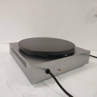 Nouveau produit - Crêpière professionnelle japonaise Tefal en acier inoxydable automatique 1500W, plaque chauffante de 400 mm, retourneur automatique