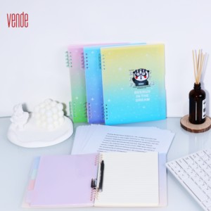 Nhà Máy Trực Tiếp Bán Buôn A5 Phim Hoạt Hình Dễ Thương Shell Loose-Leaf Máy Tính Xách Tay Sáng Tạo Minh hoạ In Bìa Giấy Cho Sinh Viên - Product Image 1