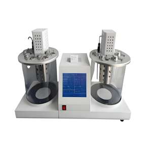 ASTM D445 더블 배스 윤활 오일 점도 테스터 동점도 측정기 - Product Image 1