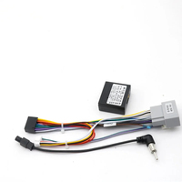 Arnés de Cableado de 16 Pines con Decodificador CANBUS para Estéreo Android DVD para Jeep Wrangler JK 2008-2018