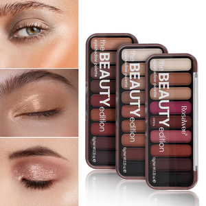 พาเลทอายแชโดว์ 9 สี ขายตรงจากโรงงาน เนื้อซาติน เมทัลลิก ชิมเมอร์ละเอียด เม็ดสีแน่น ติดทนนาน ไม่เลอะ เหมาะสำหรับใช้ในชีวิตประจำวัน - Product Image 5