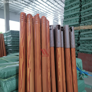 Balai de nettoyage domestique 2 en 1 doux portable en bois balai à long manche balai de sol du Vietnam - Product Image 1