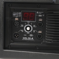 Sistema de Línea Activa de Plástico HDL30A Neodymium de 10 Pulgadas, Doble, 1100W RMS, 2200W Pico, para Bodas, Iglesias y Clubs