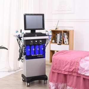 Tùy chỉnh 14 trong 1 vẻ đẹp oxy máy bay phản lực oxy da mặt thắt chặt làm trắng máy mặt làm sạch 14 + <span class=keywords><strong>3</strong></span> Beauty Salon máy - Product Image 3