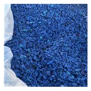 Flocons de plastique HDPE/ferraille de bouteille de lait HDPE/chutes de tambour bleu HDPE