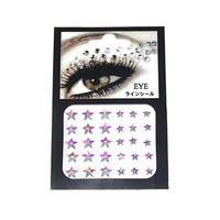 Autocollants de visage de bijoux de paillettes d'arc-en-ciel pour des accessoires de corps d'ongle de bricolage