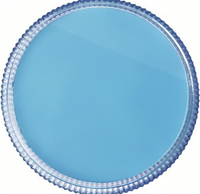 Peinture corporelle Blue Squid PRO - Bleu clair classique (30 g) - Fournitures de maquillage professionnel à base d'eau pour le visage et le corps pour adultes et enfants SFX