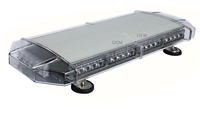 HSM636B, azul, rojo, ámbar blanco advertencia intermitente estroboscópica mini Barra de luz led