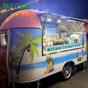 Remolque de Comida WECARE para Catering Móvil, Bar de Jugos y Cerveza Totalmente Equipado, Camión Personalizado para Café, Helado, Hamburguesas, Pizza, BBQ y Comida Rápida - Product Image 3