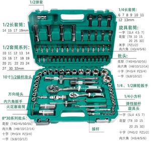 Sleeve <strong>Set</strong> Combined Multi-function Car Repair Kit <strong>Set</strong> <strong>Small</strong> and Big Fly Fast Ratchet <strong>Wrench</strong> - Product Image 5