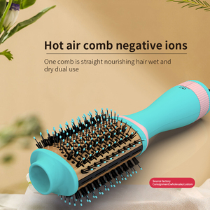 Sèche-cheveux ionique 3-en-1 interchangeable, volumateur et <span class=keywords><strong>brosse</strong></span> à boucler, styler à air chaud pour hôtels - Product Image 2