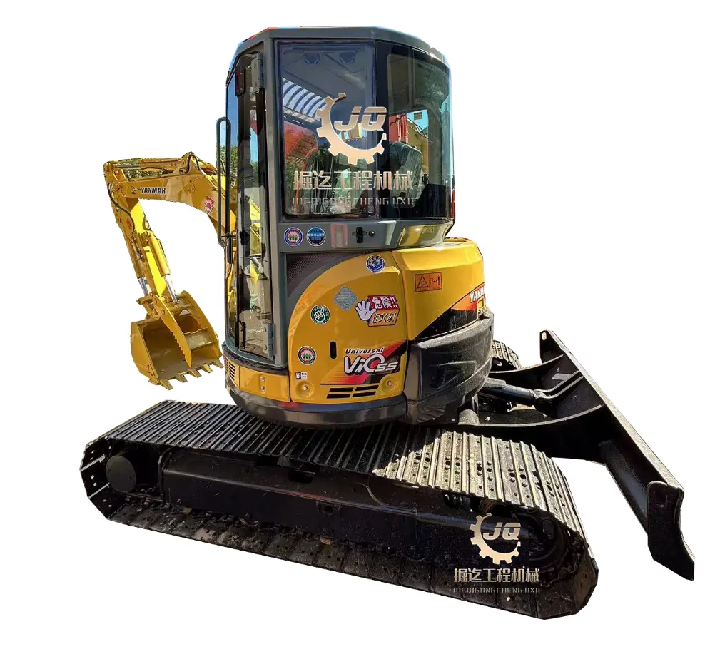 Экскаватор yanmar vio55b, подержанный экскаватор Yanmar, 5 тонн, 6 тонн, низкая цена, продается с зажимом для большого пальца