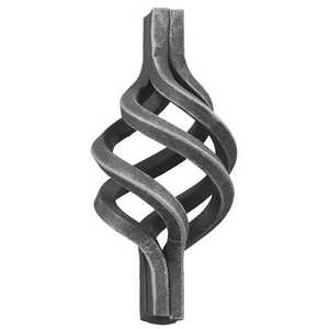 Balaustre in Ferro Battuto Ornamentale, Cestini in Ferro Battuto, Griglie per Scale, Nido d'Uccello - Product Image 1