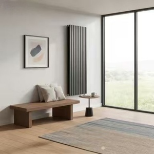 Radiatore in Acciaio Texturizzato con Sottile Goffratura Superficiale, Design Moderno da Parete <span class=keywords><strong>per</strong></span> Interni di Lusso, Uso in Ospedali e Palestre - Product Image 2