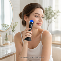 Masseur de beauté portable avec technologie de refroidissement et de chauffage pour le soin de la peau du visage et du cou, rechargeable