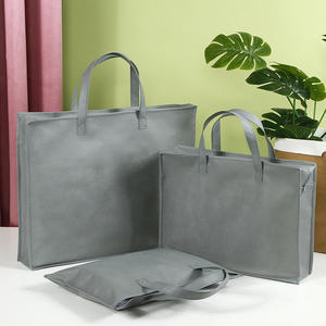 Custom Handheld Non-woven Clothing <strong>Storage</strong> <strong>Bags</strong> Zipper Pillow Home Textile Pillow Quilt Packaging Non Woven <strong>Bag</strong> with Zipper - Product Image 4