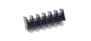 Borniers de connexion à insertion coudée pas de 9,5 mm, noirs, 1*6P - Product Image 4