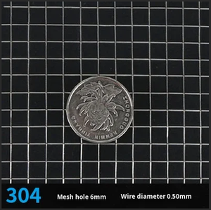 Grillage soudé en acier inoxydable à mailles carrées pour clôture de protection d'élevage Modèle 304 - Product Image 2
