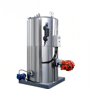 800-1500KG Mini generador de vapor vertical precio de fábrica pequeña huella